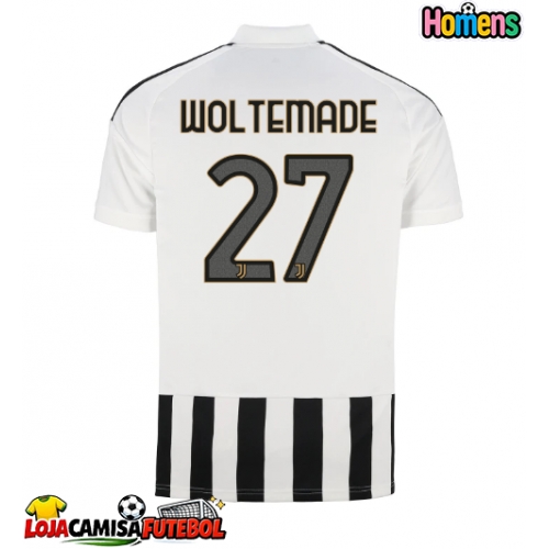 Camisa de Futebol Juventus Nick Woltemade #27 Equipamento Principal 2026-27 Manga Curta